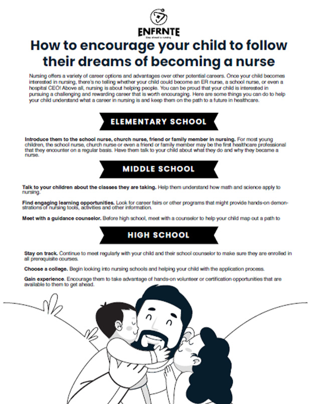 father holding two young children and smiling